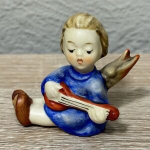 Goebel Hummel Angel w Lute Joyous News Nativity 238A TMK4 Skrobek 1967 Religous